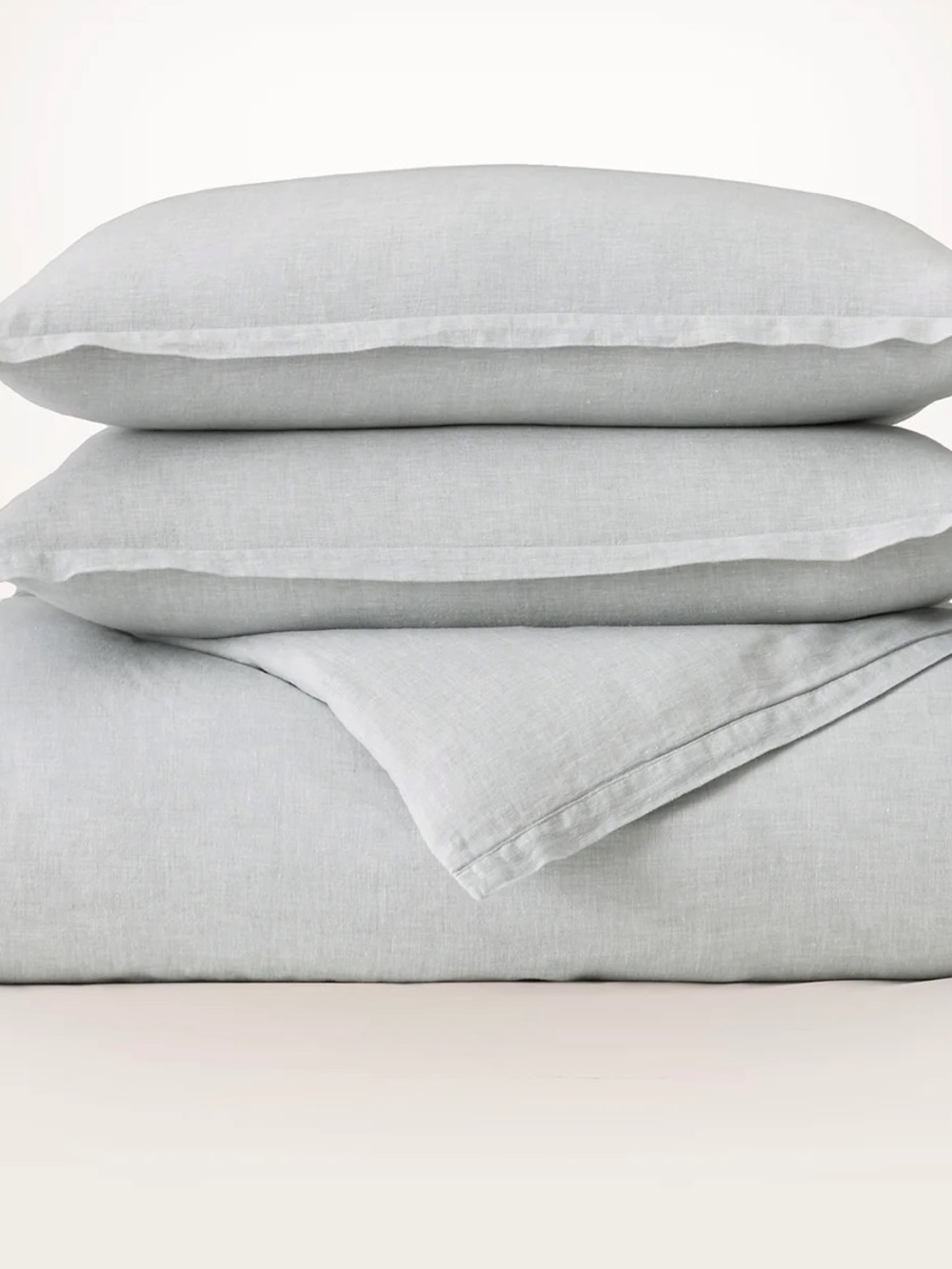 BOLL & BRANCH Linen Duvet Set in Shore